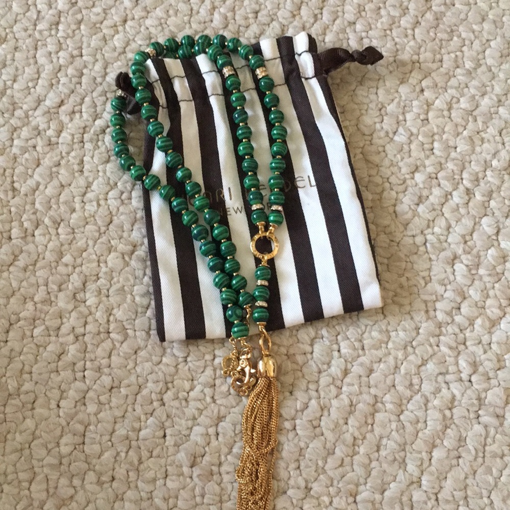 Henri Bendel Boho beaded tassel necklace